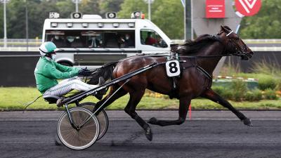 Photo HUSSARD DU LANDRET remporte la 1ère préparatoire du Prix d’Amérique 